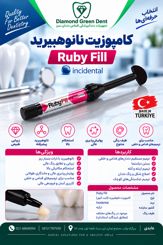 كامپوزيت نانوهيبريد روبی